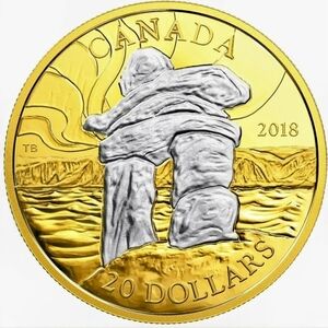 2018 $20 Fine Silver Coin – Canada’s Iconic Inukshuk: Guiding the Way